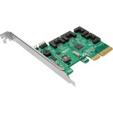 HighPoint RocketRAID 640L scheda di interfaccia e adattatore Interno SATA PCIe, SATA, PC, 6 Gbit/s, 0, 1, 5, 10, 50, JBOD, 5 - 55 °C, Vendita al dettaglio