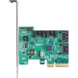 HighPoint RocketRAID 640L scheda di interfaccia e adattatore Interno SATA PCIe, SATA, PC, 6 Gbit/s, 0, 1, 5, 10, 50, JBOD, 5 - 55 °C, Vendita al dettaglio