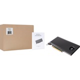 HighPoint SSD7101A-1 controller RAID PCI Express x16 3.0 8 Gbit/s M.2, PCI Express x16, 0, 1, 10, 8 Gbit/s, 4 canali, 920585 h