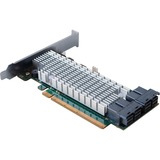 HighPoint SSD7120 controller RAID PCI Express x8 3.0 8 Gbit/s PCI Express 3.0, SATA, PCI Express x8, 0, 1, 1+0, JBOD, 8 Gbit/s, Low Profile MD2 Card, CLI, API package