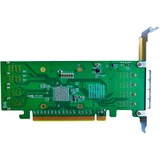 HighPoint SSD7184 controller RAID PCI Express x8 8 Gbit/s, Scheda RAID PCI Express 3.0, SATA, PCI Express x8, 0, 1, 1+0, 8 Gbit/s, Low Profile MD2 Card, CLI, API package
