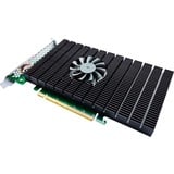 HighPoint SSD7505 drives allo stato solido M.2 32768 GB PCI Express 4.0 NVMe, Scheda RAID 32768 GB, M.2, 16 Gbit/s