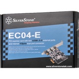 SilverStone EC04-E scheda di interfaccia e adattatore Interno USB 3.2 Gen 1 (3.1 Gen 1) PCIe, USB 3.2 Gen 1 (3.1 Gen 1), Nero, 5 Gbit/s, Windows 7 Home Basic, Windows 7 Home Basic x64, Windows 7 Home Premium, Windows 7 Home Premium...