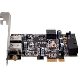 SilverStone EC04-E scheda di interfaccia e adattatore Interno USB 3.2 Gen 1 (3.1 Gen 1), Controller USB PCIe, USB 3.2 Gen 1 (3.1 Gen 1), Nero, 5 Gbit/s, Windows 7 Home Basic, Windows 7 Home Basic x64, Windows 7 Home Premium, Windows 7 Home Premium...