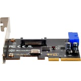 SilverStone ECU04-E scheda di interfaccia e adattatore Interno USB 3.2 Gen 1 (3.1 Gen 1) PCIe, USB 3.2 Gen 1 (3.1 Gen 1), A basso profilo, PCIe 2.0, 10 Gbit/s