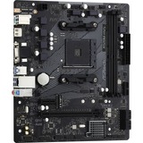 ASRock A520M-HVS AMD A520 Socket AM4 micro ATX, Scheda madre AMD, Socket AM4, 3rd Generation AMD Ryzen™ 3, 3rd Generation AMD Ryzen 5, 3rd Generation AMD Ryzen™ 7, 3rd..., DDR4-SDRAM, 64 GB, DIMM