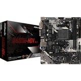 ASRock B450M-HDV R4.0 AMD B450 Presa AM4 micro ATX, Scheda madre AMD, Presa AM4, AMD Athlon, AMD Ryzen™ 3, 2nd Generation AMD Ryzen™ 3, 3rd Generation AMD Ryzen™ 3, AMD..., DDR4-SDRAM, 32 GB, DIMM