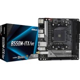 ASRock B550M-ITX/ac AMD B550 Socket AM4 mini ITX Nero/grigio, AMD, Socket AM4, 3rd Generation AMD Ryzen™ 3, 3rd Generation AMD Ryzen 5, 3rd Generation AMD Ryzen™ 7, 3rd..., DDR4-SDRAM, 64 GB, DIMM