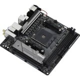 ASRock B550M-ITX/ac AMD B550 Socket AM4 mini ITX, Scheda madre Nero/grigio, AMD, Socket AM4, 3rd Generation AMD Ryzen™ 3, 3rd Generation AMD Ryzen 5, 3rd Generation AMD Ryzen™ 7, 3rd..., DDR4-SDRAM, 64 GB, DIMM