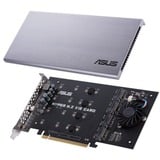 ASUS HYPER M.2 X16 CARD V2 scheda di interfaccia e adattatore Interno, Controllore PCIe, M.2, PCIe 3.0, 128 Gbit/s, 202 mm, 13 mm