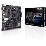 ASUS PRIME A520M-E AMD A520 Socket AM4 micro ATX AMD, Socket AM4, 3rd Generation AMD Ryzen™ 3, 3rd Generation AMD Ryzen 5, 3rd Generation AMD Ryzen™ 7, 3rd..., DDR4-SDRAM, 64 GB, DIMM