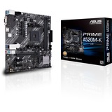 ASUS PRIME A520M-K AMD A520 micro ATX AMD, 3rd Generation AMD Ryzen™ 3, 3rd Generation AMD Ryzen 5, 3rd Generation AMD Ryzen™ 7, 3rd..., DDR4-SDRAM, 64 GB, DIMM, 2133,2400,2666,2800,3000,3200,3333,3466,3600,3733,3866,4000,4400,4600 MHz