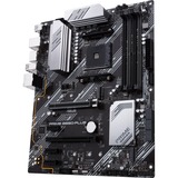 ASUS PRIME B550-PLUS AMD B550 Socket AM4 ATX Nero/Argento, AMD, Socket AM4, 3rd Generation AMD Ryzen™ 3, 3rd Generation AMD Ryzen 5, 3rd Generation AMD Ryzen™ 7, 3rd..., DDR4-SDRAM, 128 GB, DIMM