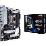 ASUS Prime X299-A II Intel® X299 LGA 2066 (Socket R4) ATX, Scheda madre Intel, LGA 2066 (Socket R4), Serie Intel® Core™, LGA 2066, DDR4-SDRAM, 256 GB