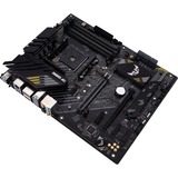 ASUS TUF Gaming B550-PLUS AMD B550 Socket AM4 ATX, Scheda madre Nero, AMD, Socket AM4, 3rd Generation AMD Ryzen™ 3, 3rd Generation AMD Ryzen 5, 3rd Generation AMD Ryzen™ 7, 3rd..., Socket AM4, DDR4-SDRAM, 128 GB