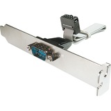  Cavo adattatore per slot di staffa seriale, D-Sub9/M - IDC 2x5pin/F, Staffa slot D-Sub9/M - IDC 2x5pin/F, IDC, Seriale, RS-232, D-Sub9, IDC, Beige, PC