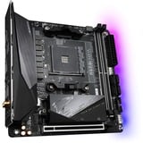GIGABYTE B550I AORUS PRO AX AMD B550 Socket AM4 mini ITX, Scheda madre AMD, Socket AM4, 3rd Generation AMD Ryzen™ 3, 3rd Generation AMD Ryzen 5, 3rd Generation AMD Ryzen™ 7, 3rd..., DDR4-SDRAM, 64 GB, DIMM