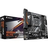 GIGABYTE B550M AORUS ELITE AMD B550 Socket AM4 micro ATX, Scheda madre Nero/grigio, AMD, Socket AM4, 3rd Generation AMD Ryzen™ 3, 3rd Generation AMD Ryzen 5, 3rd Generation AMD Ryzen™ 7, 3rd..., DDR4-SDRAM, 128 GB, DIMM