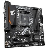 GIGABYTE B550M AORUS ELITE AMD B550 Socket AM4 micro ATX, Scheda madre Nero/grigio, AMD, Socket AM4, 3rd Generation AMD Ryzen™ 3, 3rd Generation AMD Ryzen 5, 3rd Generation AMD Ryzen™ 7, 3rd..., DDR4-SDRAM, 128 GB, DIMM