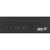 Joy-IT Custodia in alluminio per Raspberry Pi 4 B, Housing Nero