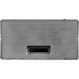 Joy-IT Custodia in alluminio per Raspberry Pi 4 B, Housing Nero