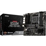 MSI B550M PRO-VDH WIFI scheda madre AMD B550 Socket AM4 micro ATX Nero, AMD, Socket AM4, 3rd Generation AMD Ryzen™ 3, 3rd Generation AMD Ryzen 5, 3rd Generation AMD Ryzen™ 7, 3rd..., DDR4-SDRAM, 128 GB, DIMM