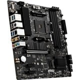 MSI B550M PRO-VDH WIFI scheda madre AMD B550 Socket AM4 micro ATX Nero, AMD, Socket AM4, 3rd Generation AMD Ryzen™ 3, 3rd Generation AMD Ryzen 5, 3rd Generation AMD Ryzen™ 7, 3rd..., DDR4-SDRAM, 128 GB, DIMM