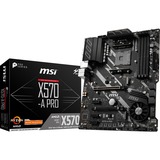 MSI X570-A PRO scheda madre AMD X570 Presa AM4 ATX Nero, AMD, Presa AM4, 2nd Generation AMD Ryzen™ 3, 3rd Generation AMD Ryzen™ 3, 2nd Generation AMD Ryzen™ 5, 3rd..., DDR4-SDRAM, 128 GB, DIMM