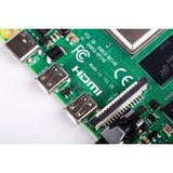 Raspberry Pi Foundation 4 Model B scheda di sviluppo 1,5 MHz BCM2711 1,5 MHz, BCM2711, 3200 MHz, 2048 MB, LPDDR4, MicroSD (TransFlash)