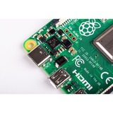 Raspberry Pi Foundation 4 Model B scheda di sviluppo 1,5 MHz BCM2711 1,5 MHz, BCM2711, 3200 MHz, 2048 MB, LPDDR4, MicroSD (TransFlash)