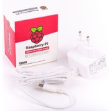 Raspberry Pi Foundation Ufficiale White Raspberry Pi 5.1A/3A PSU, Alimentazione elettrica bianco, Bulk