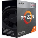 AMD Ryzen 3 3200G processore 3,6 GHz 4 MB L3 Scatola AMD Ryzen 3, Presa AM4, PC, 12 nm, AMD, 3,6 GHz, boxed