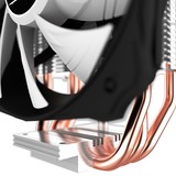 Alpenföhn Ben Nevis Processore Refrigeratore 12 cm Nero, Rame, Argento, Bianco, raffreddamento CPU  Refrigeratore, 12 cm, 400 Giri/min, 1600 Giri/min, 20,2 dB, 95,14 m³/h
