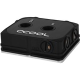 Alphacool 12936 parte e accessorio del sistema di raffreddamento del computer Blocco di acqua Nero, Blocco di acqua, Nylon, Nero, LGA 2011 (Socket R), LGA 2011-v3 (Socket R), LGA 2066, LGA 3647 (Socket P), Socket SP3, Socket TR4, 63,8 mm, 79 mm