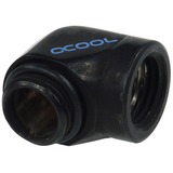 Alphacool 17045 parte e accessorio del sistema di raffreddamento del computer Raccordi Nero, Raccordi, Ottone, Nero, 1,6 cm