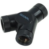 Alphacool 17066 parte e accessorio del sistema di raffreddamento del computer Raccordi, Connessione Nero, Raccordi, Ottone, Nero, 1,8 cm