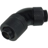 Alphacool 17072 parte e accessorio del sistema di raffreddamento del computer Guarnizione, Connessione Nero, Guarnizione, Ottone, Nero, 1/4", 45°, 36 mm