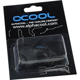 Alphacool 17075 parte e accessorio del sistema di raffreddamento del computer Guarnizione Nero, Guarnizione, Ottone, Nero, 1/4", 90°, 34 mm