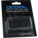 Alphacool 17078 parte e accessorio del sistema di raffreddamento del computer Guarnizione Nero, Guarnizione, Ottone, Nero, 1/4", 20 mm, 23 mm