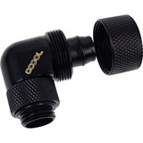 Alphacool 17236 parte e accessorio del sistema di raffreddamento del computer Raccordi, Connessione Nero, Raccordi, Ottone, Nero, 1/4", 34,5 mm, 35,5 mm