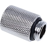 Alphacool 17257 parte e accessorio del sistema di raffreddamento del computer, Estensione cromo, Nichel, Argento, 1/4", Maschio/Femmina, 18 mm, 20 mm, 18 mm