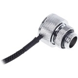Alphacool 17362 parte e accessorio del sistema di raffreddamento del computer Sensore di temperatura cromo, Sensore di temperatura, Nero, Argento, 1 pz