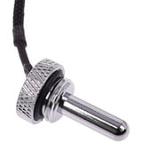 Alphacool 17364 parte e accessorio del sistema di raffreddamento del computer Sensore di temperatura cromo, Sensore di temperatura, Nero, Argento, 1 pz