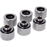 Alphacool 17384 parte e accessorio del sistema di raffreddamento del computer, Connessione cromo, Nichel, Argento, Maschio/Femmina, 2,2 cm, 1,7 cm, 231 g