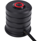 Alphacool 17434 parte del case del computer Universale Pulsante, Interruttore Nero, Universale, Pulsante, Alluminio, Nero, Rosso, LED