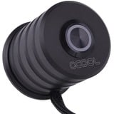 Alphacool 17434 parte del case del computer Universale Pulsante, Interruttore Nero, Universale, Pulsante, Alluminio, Nero, Rosso, LED