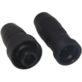 Alphacool 17452 parte e accessorio del sistema di raffreddamento del computer Kit di montaggio Nero (opaco), Kit di montaggio, Nylon, Nero, 95 mm, 2,7 cm, Liquido