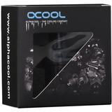 Alphacool 17457 parte e accessorio del sistema di raffreddamento del computer Guarnizione Nero (opaco), Guarnizione, Ottone, Nero, 1/4", 42 mm, 2,4 cm