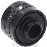 Alphacool 17477 parte e accessorio del sistema di raffreddamento del computer Kit di montaggio, Connessione Nero, Kit di montaggio, Ottone, Nero, 1/4", 23 mm, 2,6 cm
