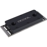 Alphacool 8745477 parte e accessorio del sistema di raffreddamento del computer, Raffreddamento ad acqua Nero, Nichel, Plastica, Nero, 1/4", Femmina, 127,5 mm, 45,2 mm